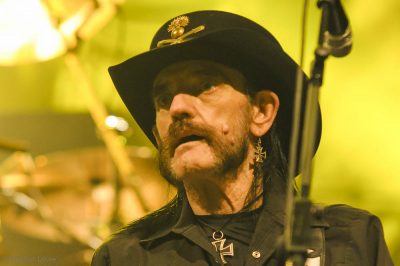 Ian Fraser "Lemmy" Kilmister, Sänger und Bassist von Motörhead