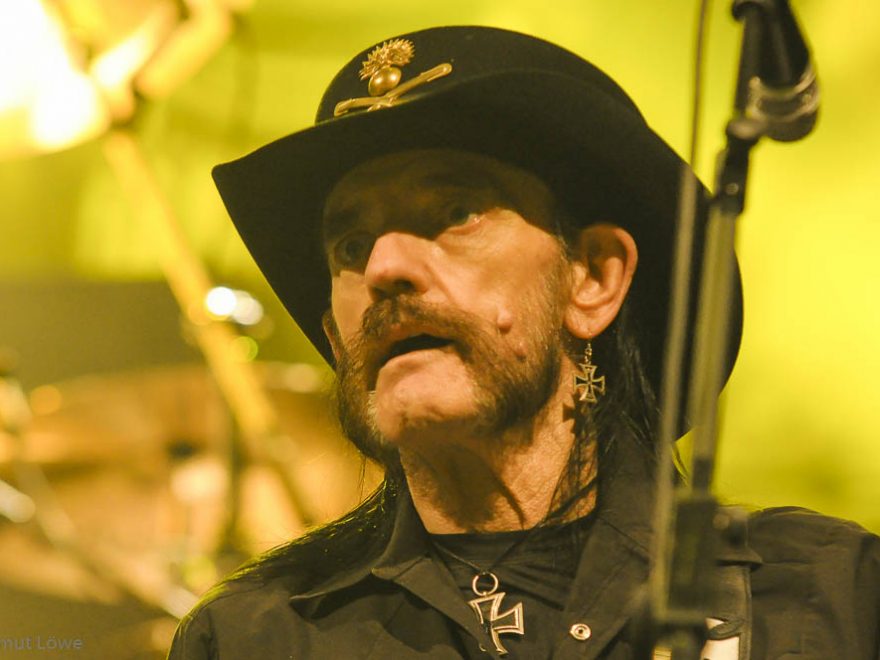 Ian Fraser "Lemmy" Kilmister, Sänger und Bassist von Motörhead