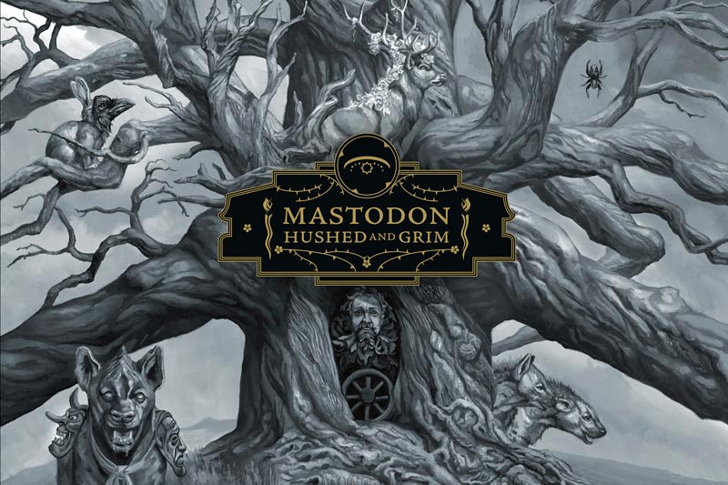 Mastodon: Hushed and Grim, Cover