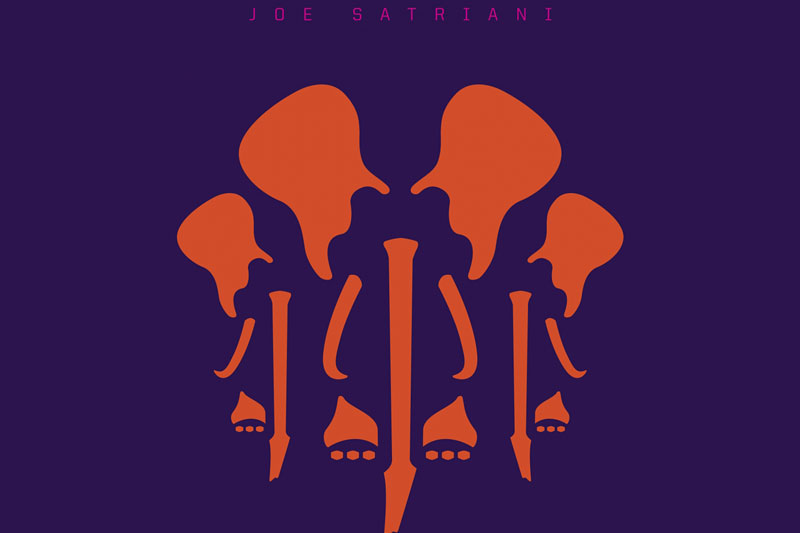 Joe Satriani - The Elephants of Mars, Cover