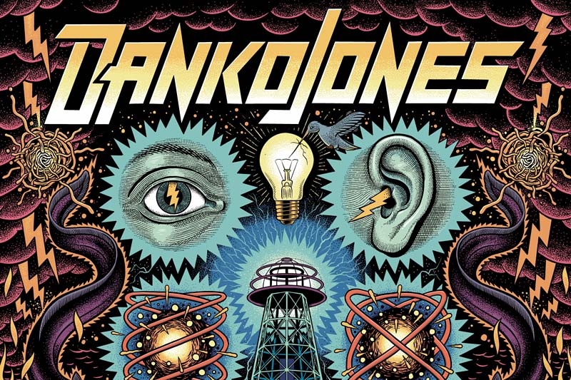 Cover des Albums "Electric Sounds" von Danko Jones