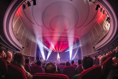 Die Band Long Distance Calling live in der Essener Lichtburg