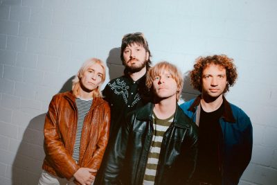 Die vier Mitglieder der chweizer band Annie Taylor