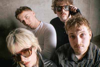 Die vier Mitglieder der Berliner Post-Punk-Band Agatha is dead!